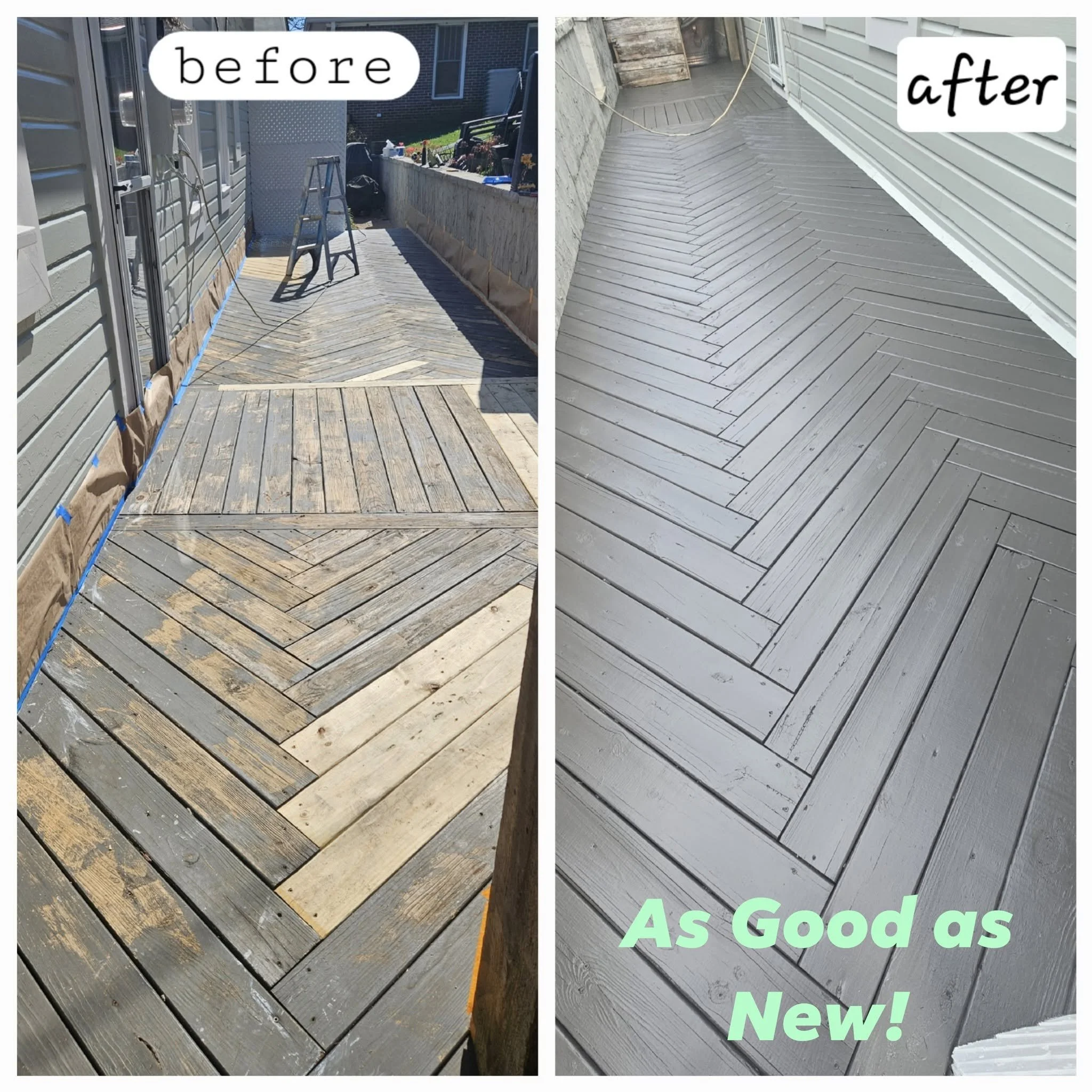 Repainted Deck