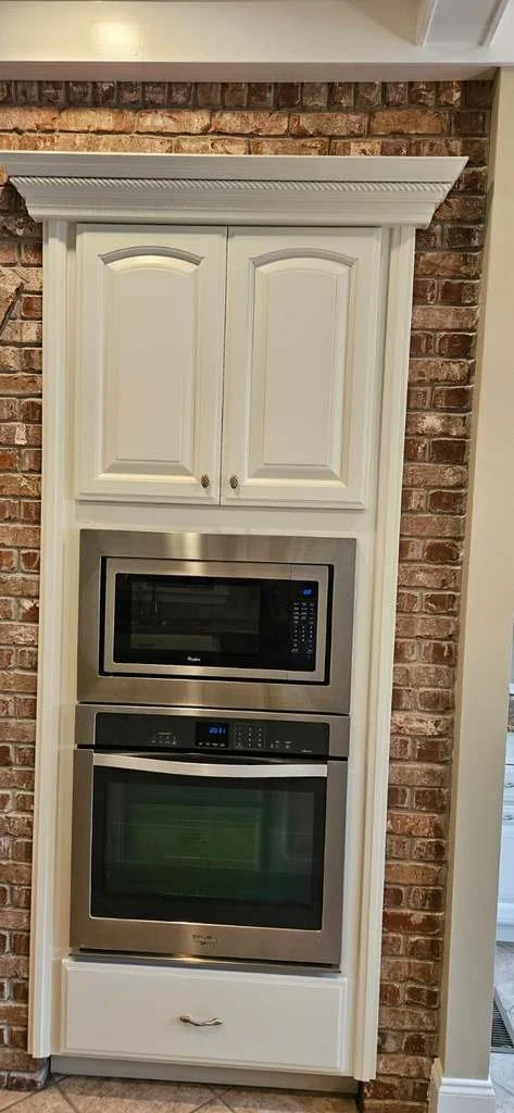 Painting cabinets in Union Grove, Alabama