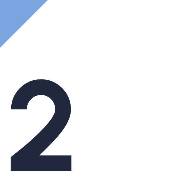 A black background with a large pink number two and a small pink number one in the top left corner.