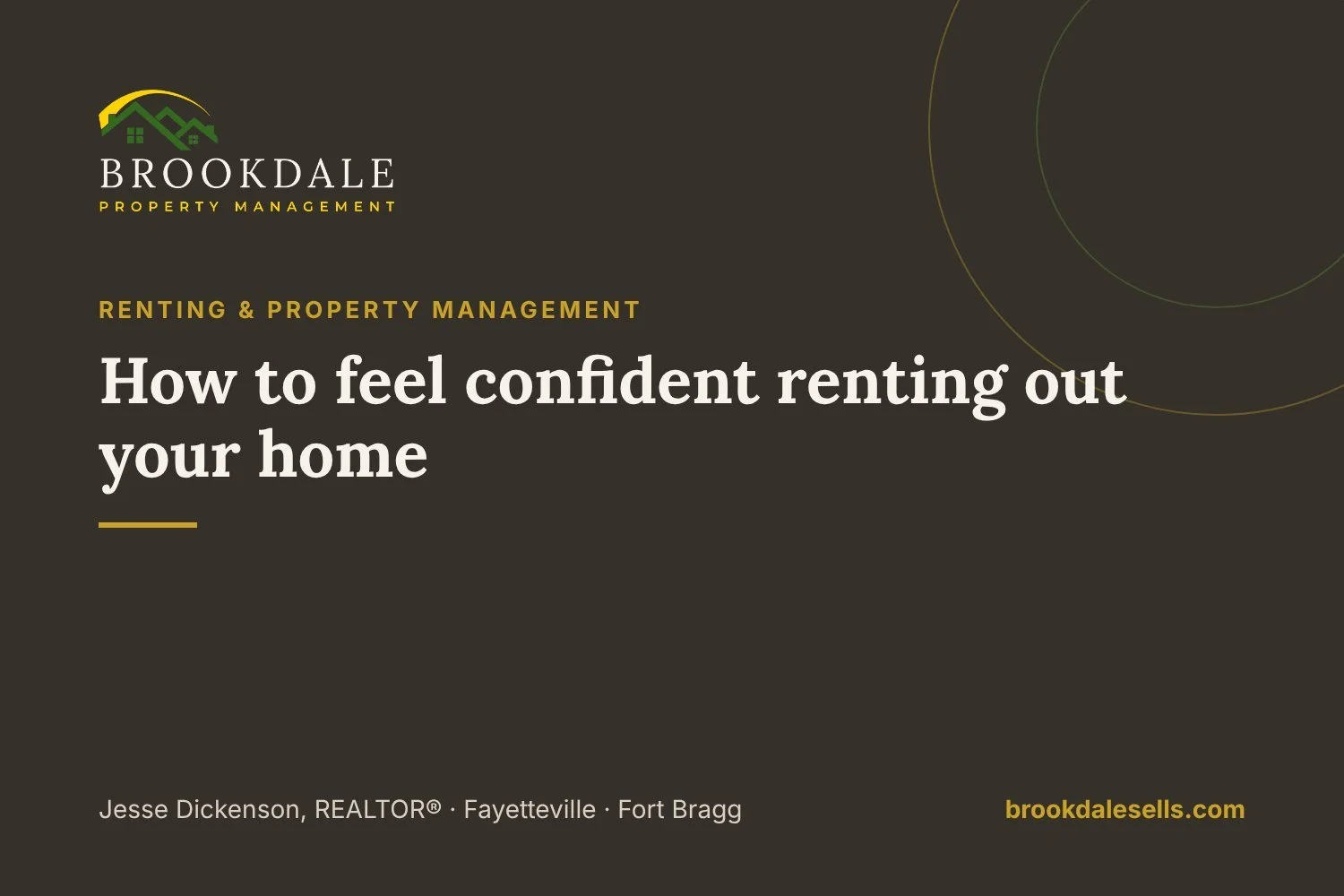 How to feel confident renting out your home