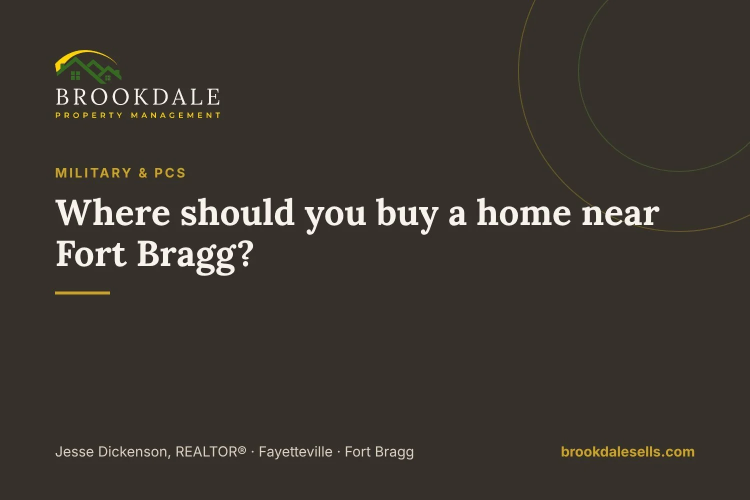 Where should you buy a home near Fort Bragg?