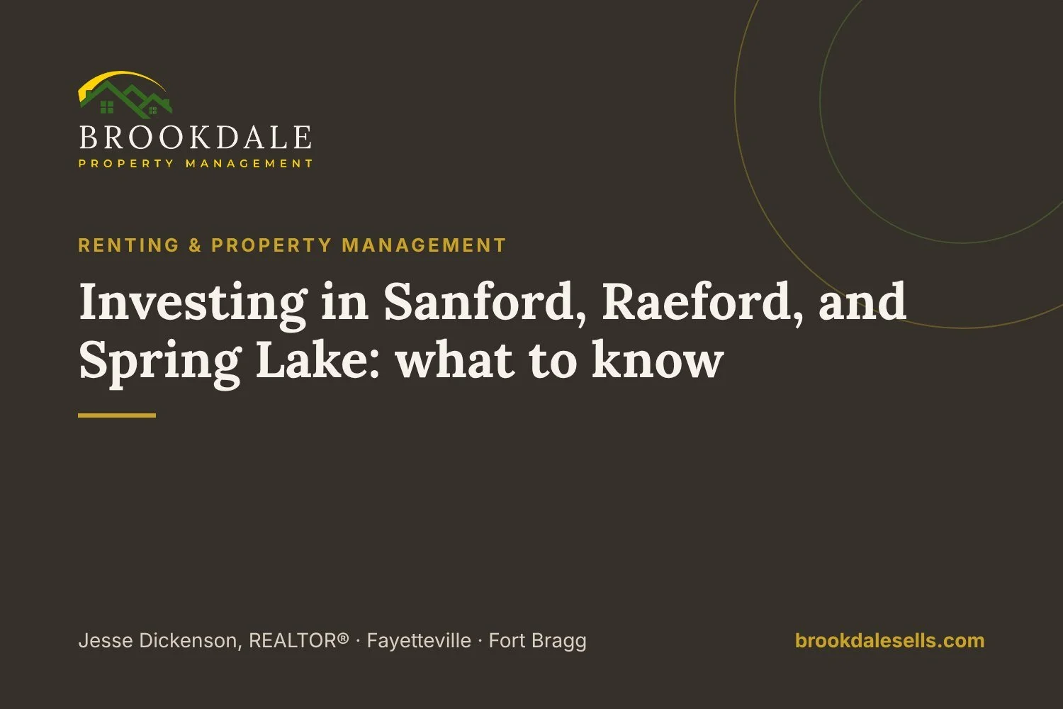 Investing in Sanford, Raeford, and Spring Lake: what to know
