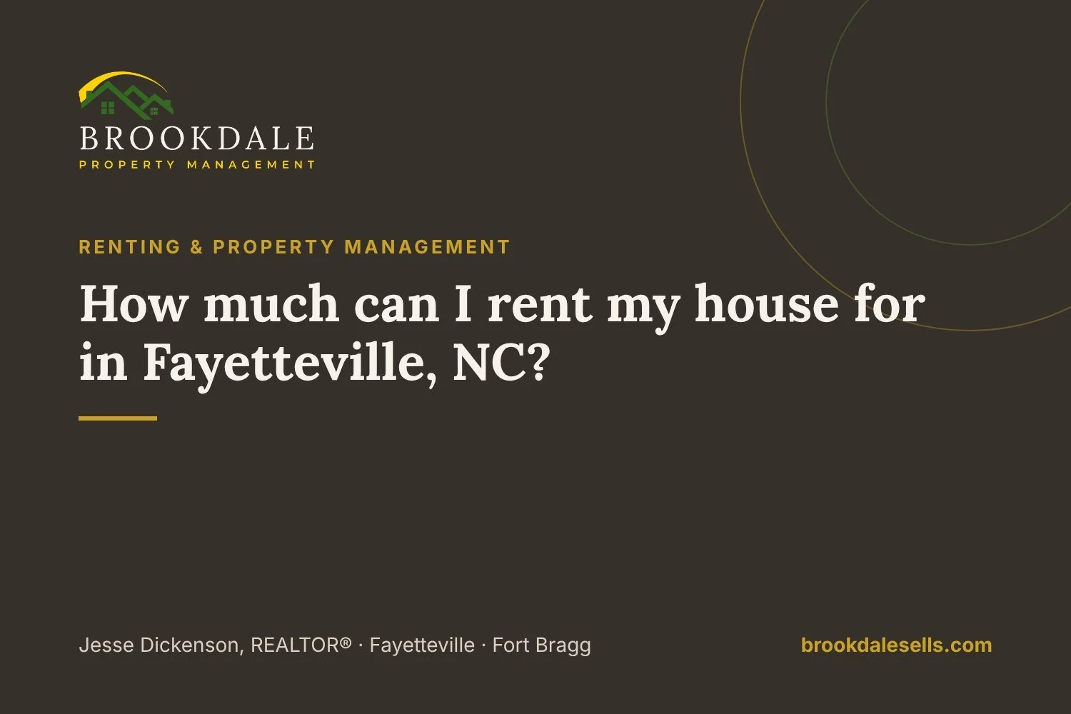 How much can I rent my house for in Fayetteville, NC?