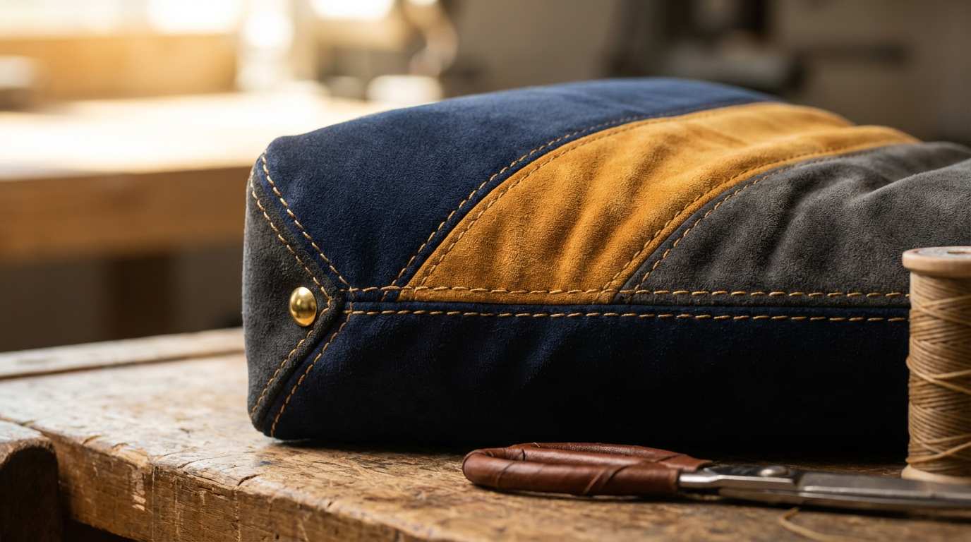 Suede Seat Bolster