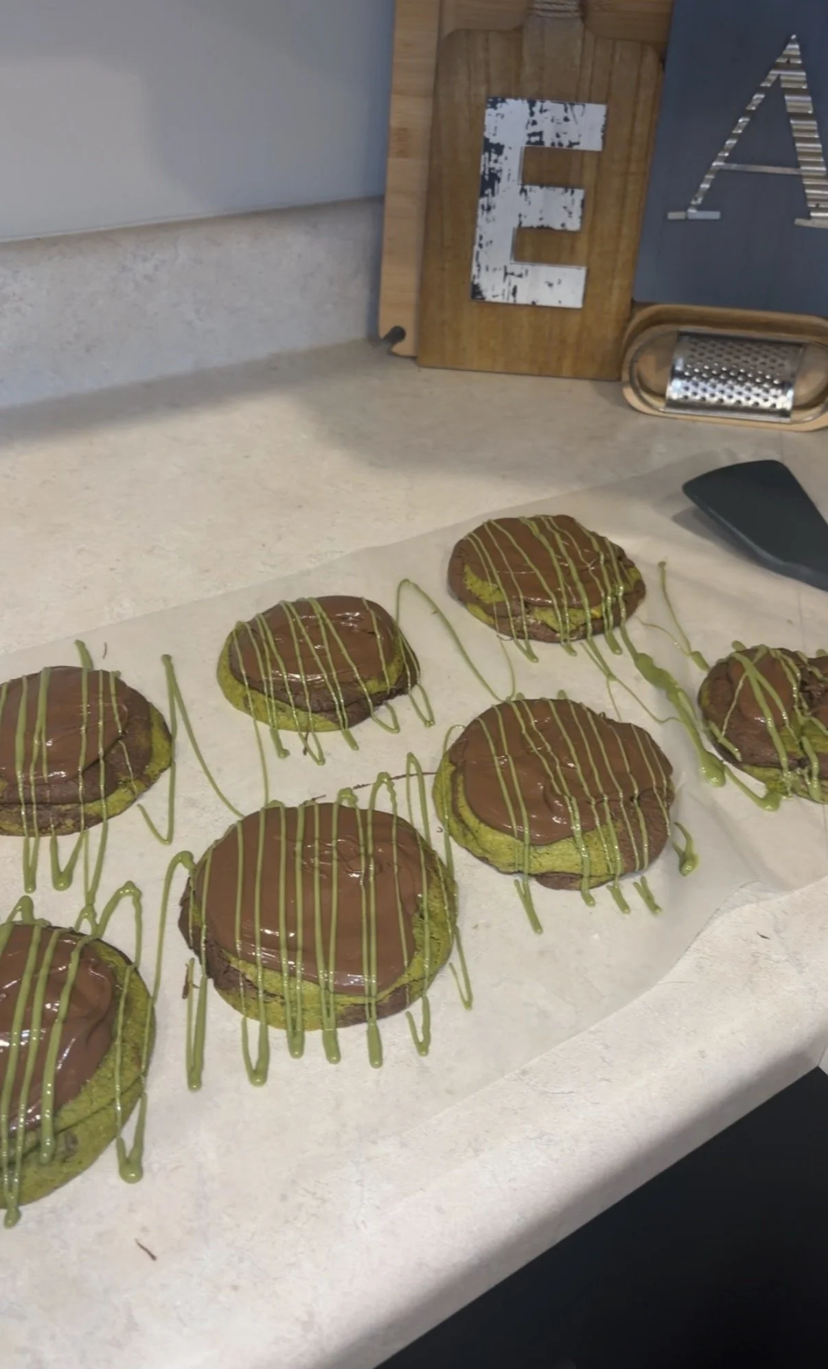 Dubai Chocolate Cookies