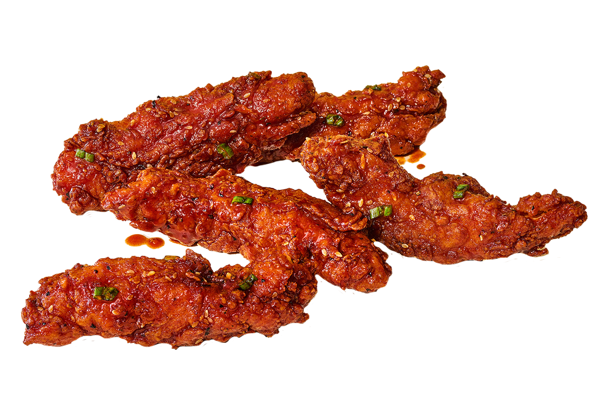 5 korean bbq sauced tenders