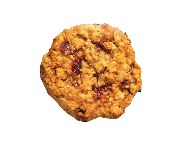 cranapple oatmeal cookie