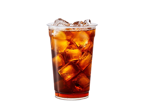 cup of black iced tea