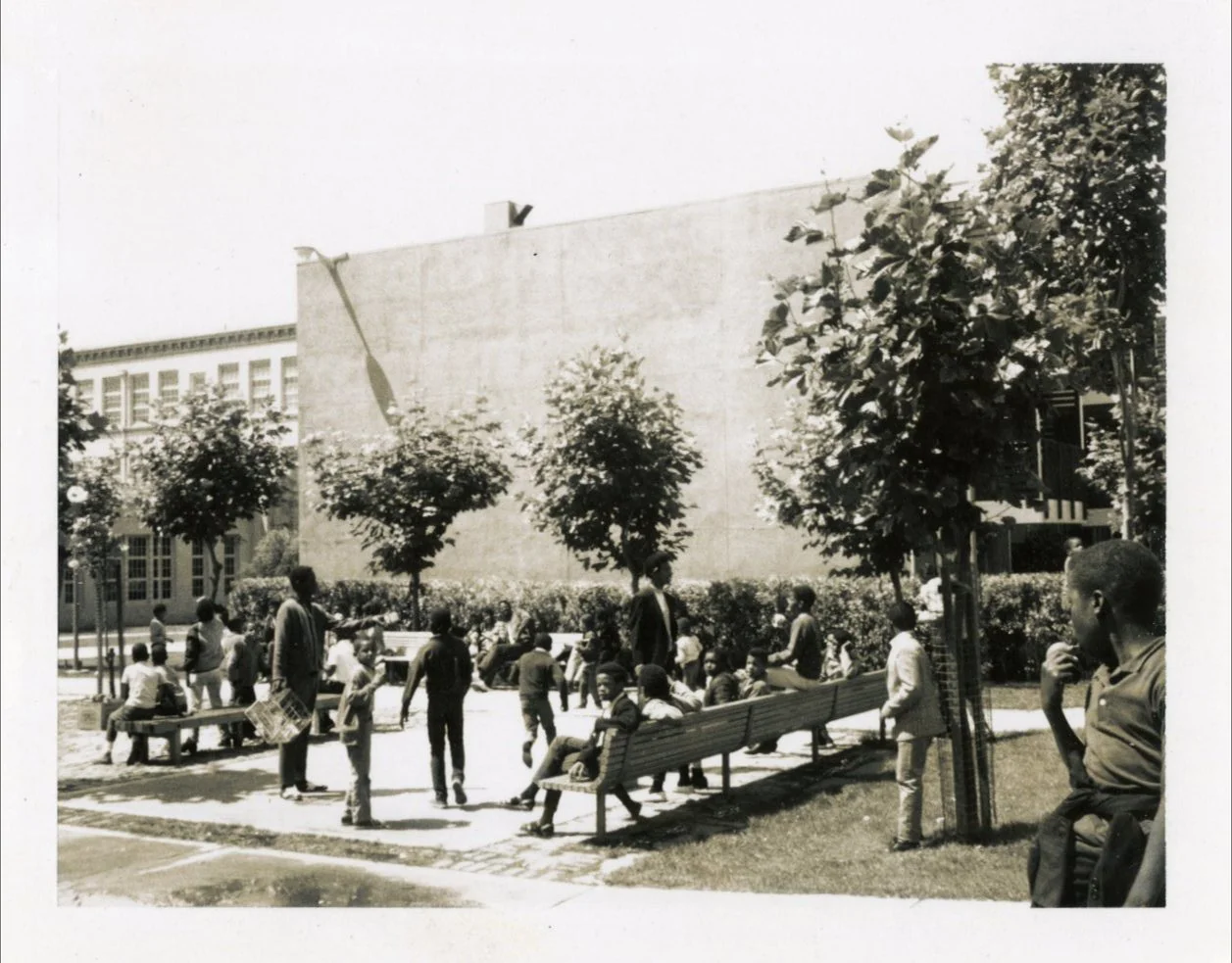 1970__OutsideBuchananYOnBenches_01.jpg