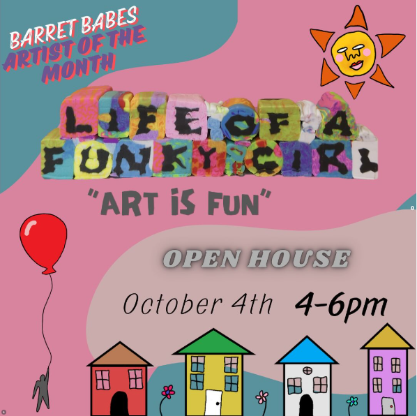 October 2024: "Art is Fun" by Life of a Funky Girl, Sara Moran