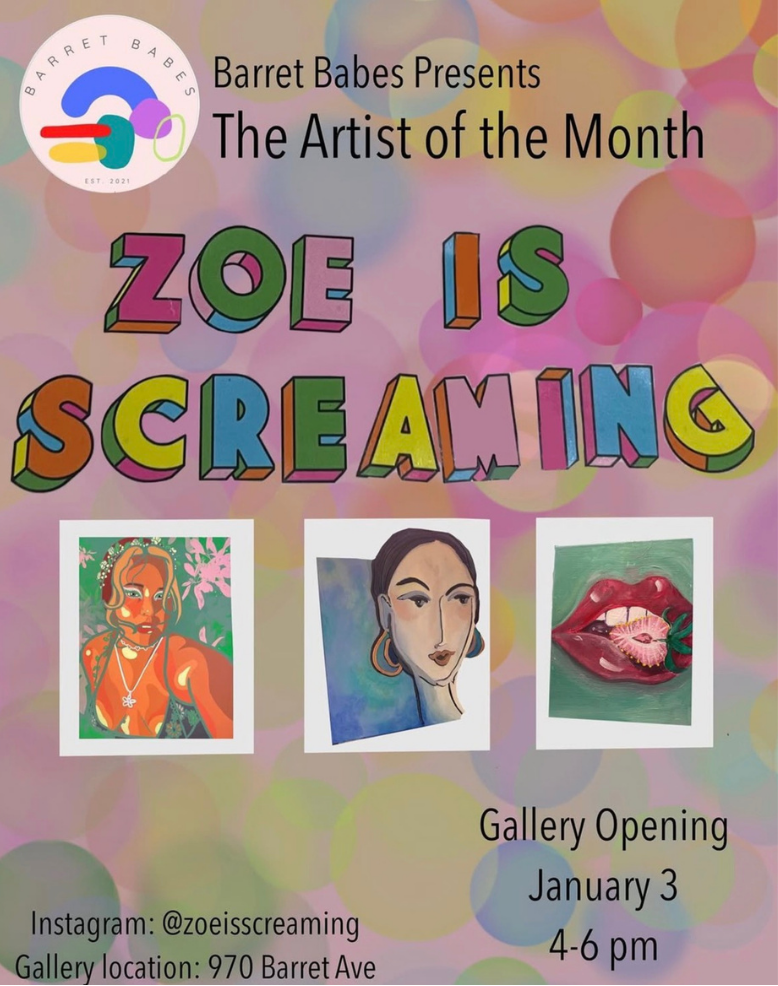 January 2025: Zoe is Screaming