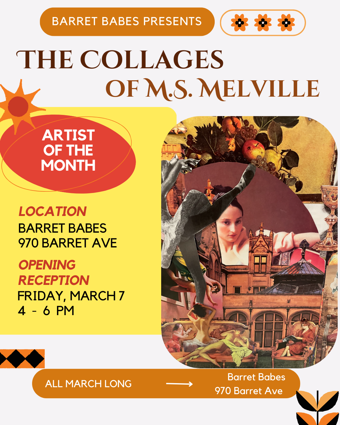 March 2025: The Collages of M.S. Melville