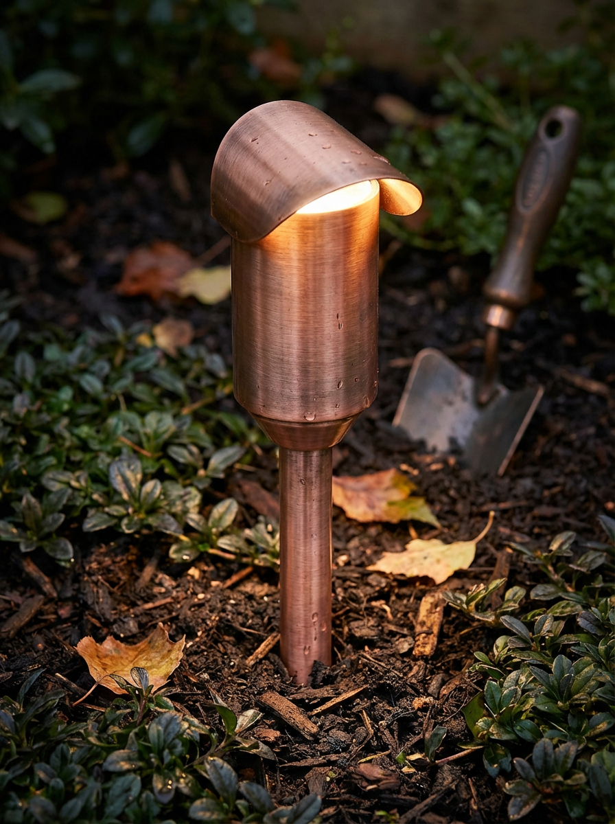 Copper Path Light