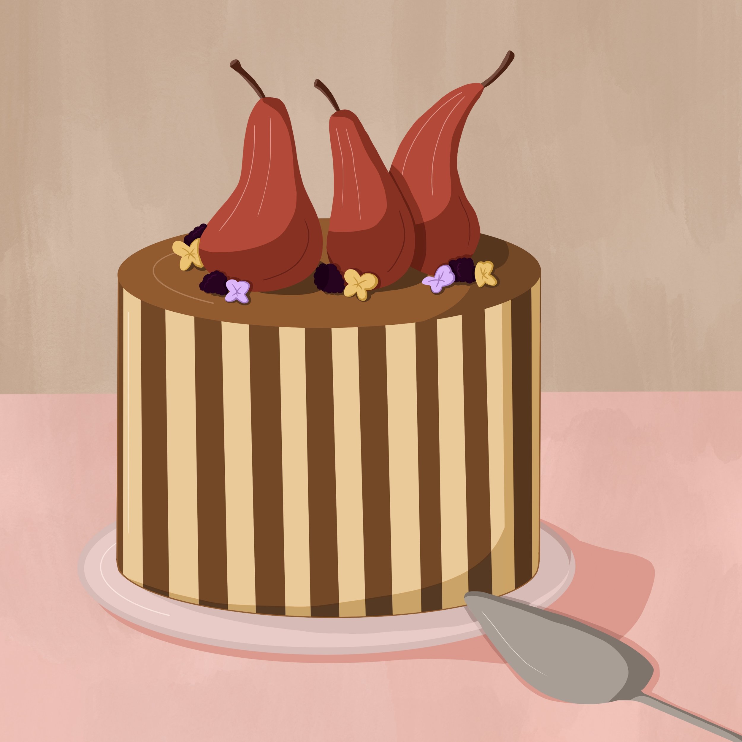 Pear cake