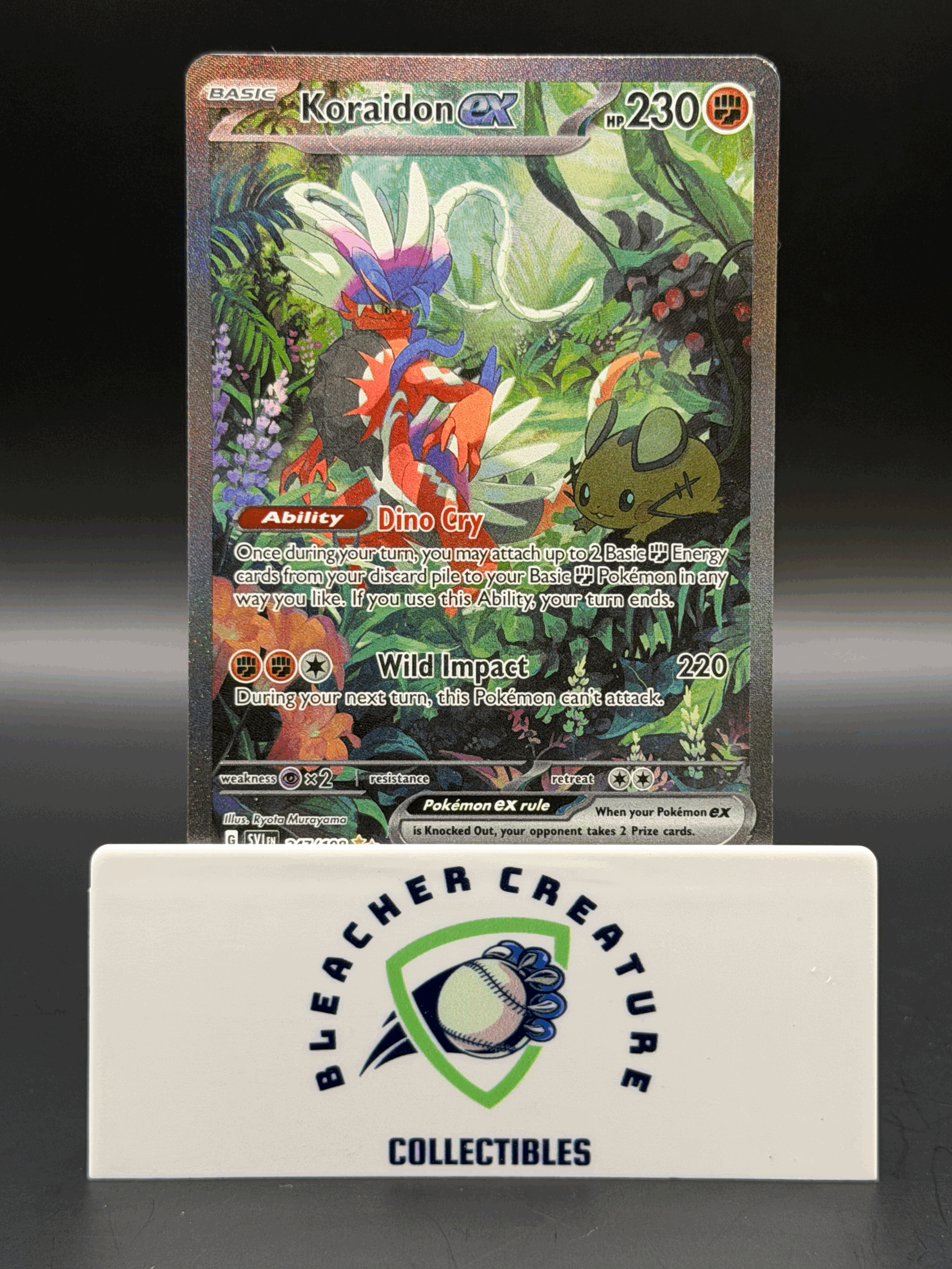 Pokemon Koraidon EX 247/198 Full Art