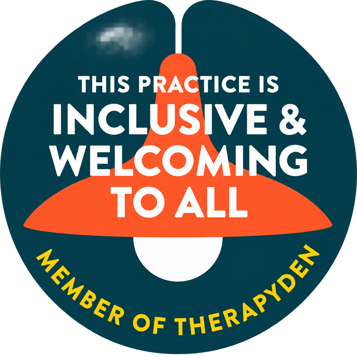 Inclusive & Welcoming Badge - Therapy Den