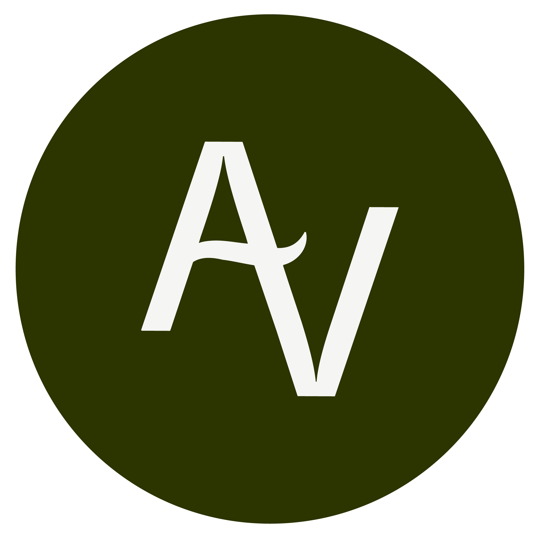 Axiom Vantage brand mark in dark green