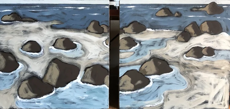 Œuvre n°150 — peinture de Fabricia Lepoutre