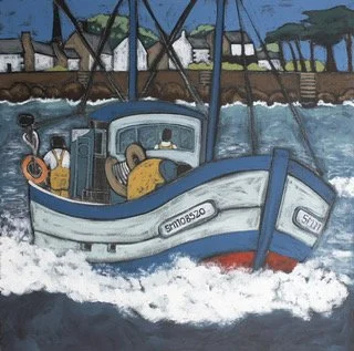Le retour se rapproche — peinture de Fabricia Lepoutre
