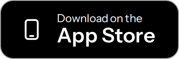 Download on the App Store promotional graphic with a smartphone icon and white text on a black background.