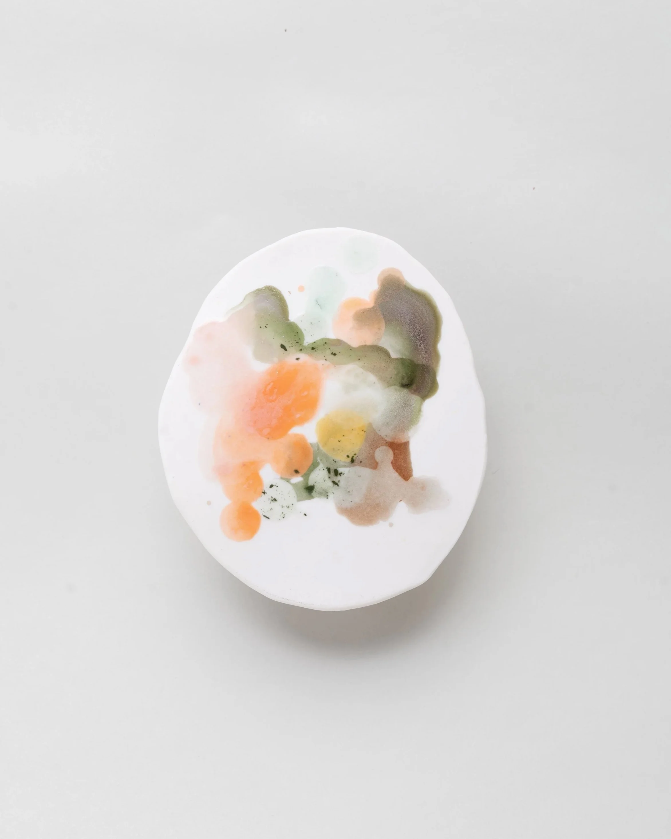 Drift: Dissolve, Porcelain, 4.75"x4"x2", 2026