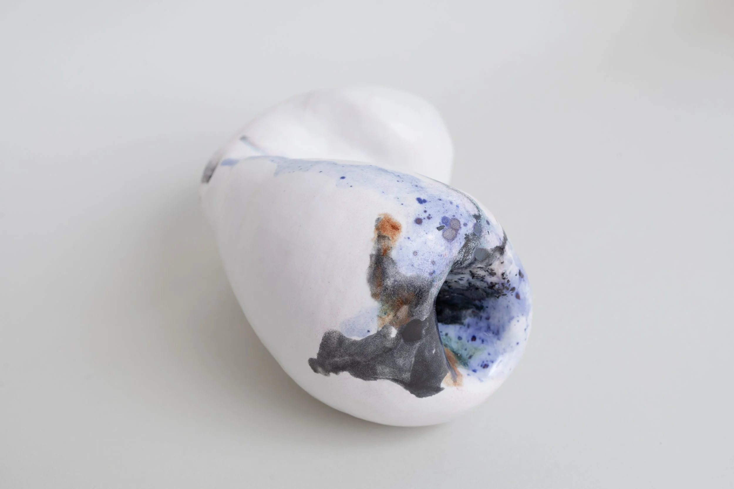 Debris, Coiled Stoneware, 9.5"x5.5"x4.5", 2026