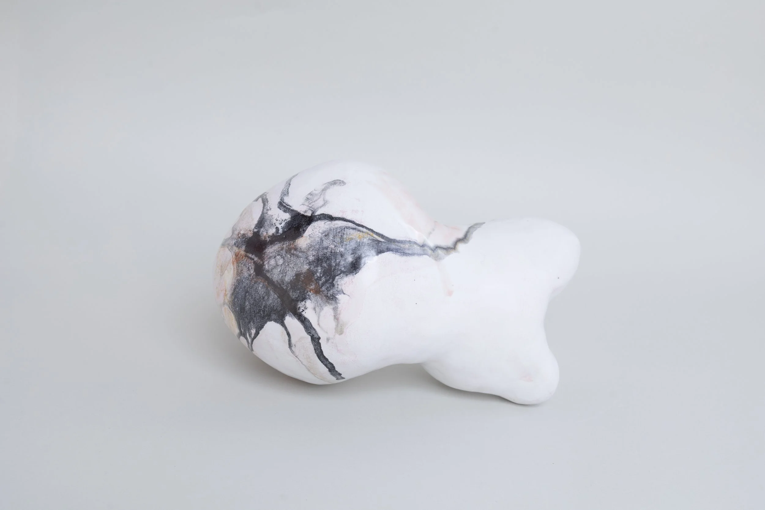 Hollow, Coiled Stoneware, 10"x8"x5.5", 2026
