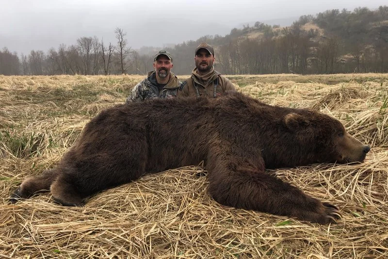 Kodiak Brown Bear Hunt guided by Jason Bunch of Kodiak Backcountry Adventures, LLC in remote Kodiak Island Alaska.  Kodiak Island weather.
