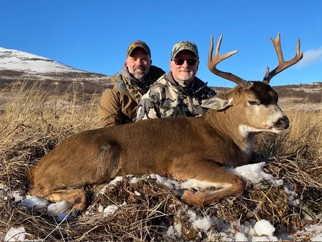 Trophy Sitka Black tailed deer guided by Jason Bunch of Kodiak Backcountry Adventures, LLC