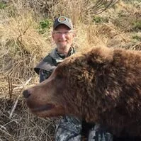 Successful Kodiak Brown Bear Hunt guided by Jason Bunch of Kodiak Backcountry Adventures, LLC in remote Kodiak Island Alaska
