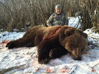 Kodiak Brown Bear Hunt guided by Jason Bunch of Kodiak Backcountry Adventures, LLC