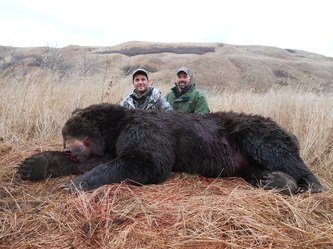 Kodiak Brown Bear Hunt guided by Jason Bunch of Kodiak Backcountry Adventures, LLC