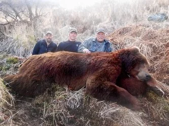 Kodiak Brown Bear Hunt guided by Jason Bunch of Kodiak Backcountry Adventures, LLC
