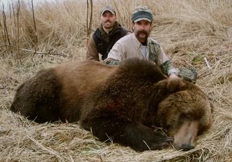 Kodiak Brown Bear Hunt guided by Jason Bunch of Kodiak Backcountry Adventures, LLC in remote Kodiak Island Alaska
