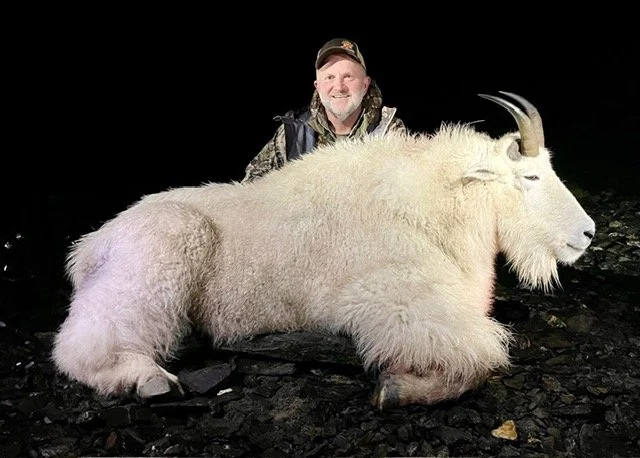 Kodiak Backcountry Adventures Trophy Mountain Goat. Kodiak Alaska