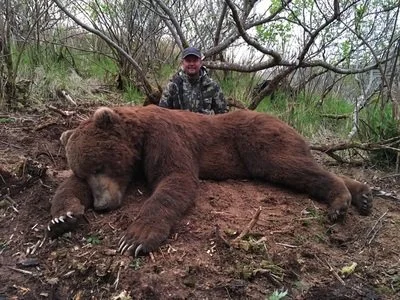 Kodiak Brown Bear Hunt guided by Jason Bunch of Kodiak Backcountry Adventures, LLC