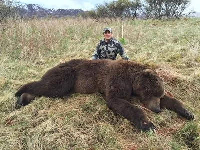 Kodiak Brown Bear Hunt guided by Jason Bunch of Kodiak Backcountry Adventures, LLC