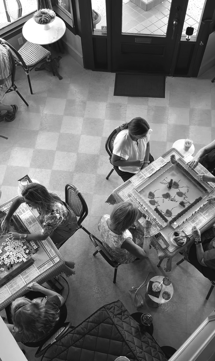 Mee Heng Low Mahjong open play workshop in San Luis Obispo, California