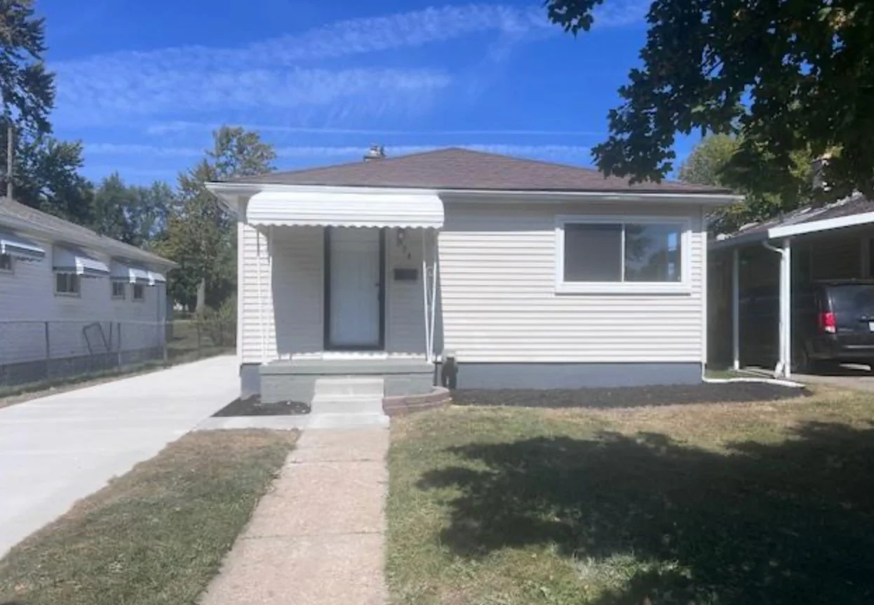 Northstar Realty flipped property in Pontiac, Michigan.