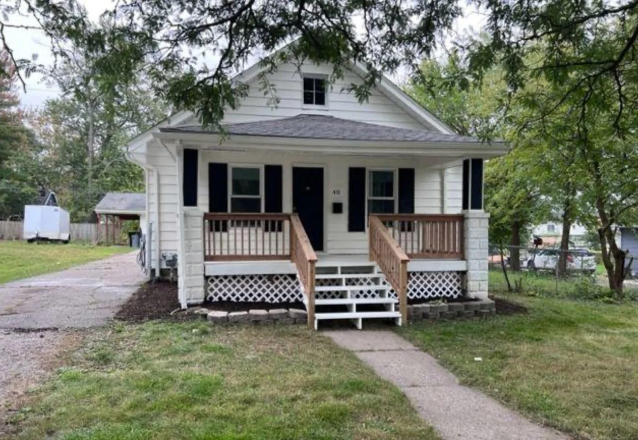 Northstar flipped home in Pontiac, Michigan.