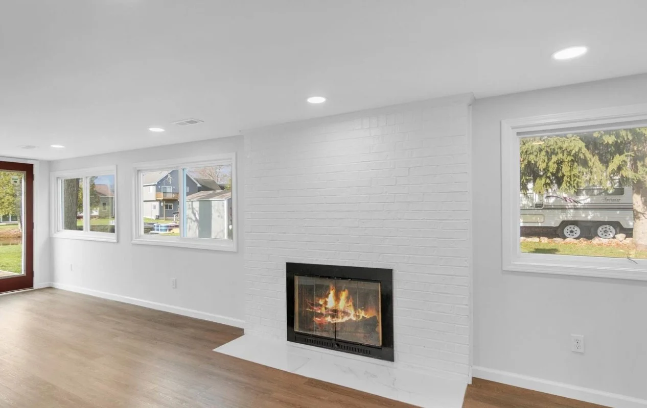 Northstar realty home living room in Southeast Michigan.