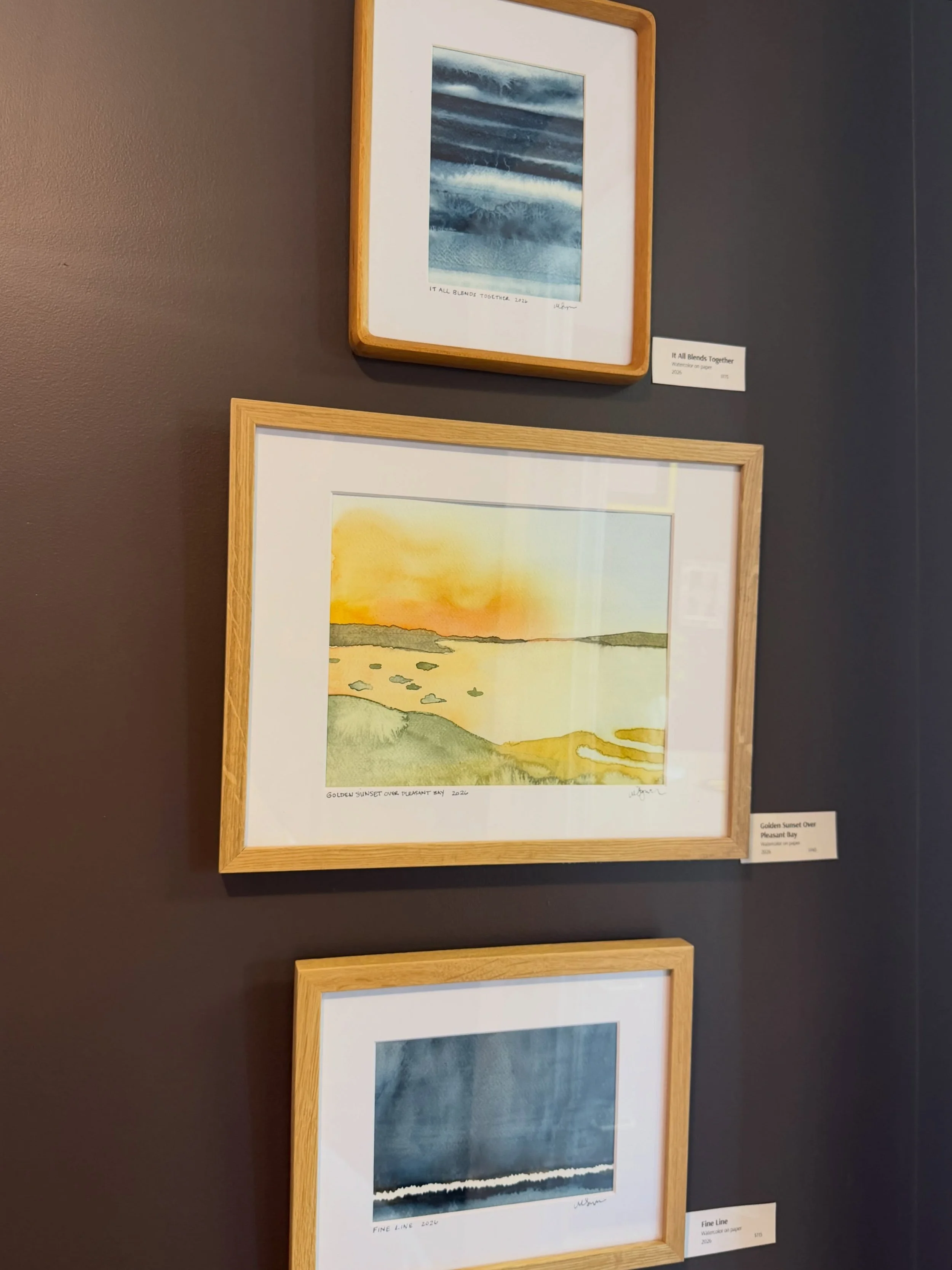 The hallways of The Downtown Market House are lined with local artist and their incredible work. 

Maggie Sy is self taught, her beautiful paintings explore nature, memory, emotion and the way the world looks different depending on what we &ldquo;car