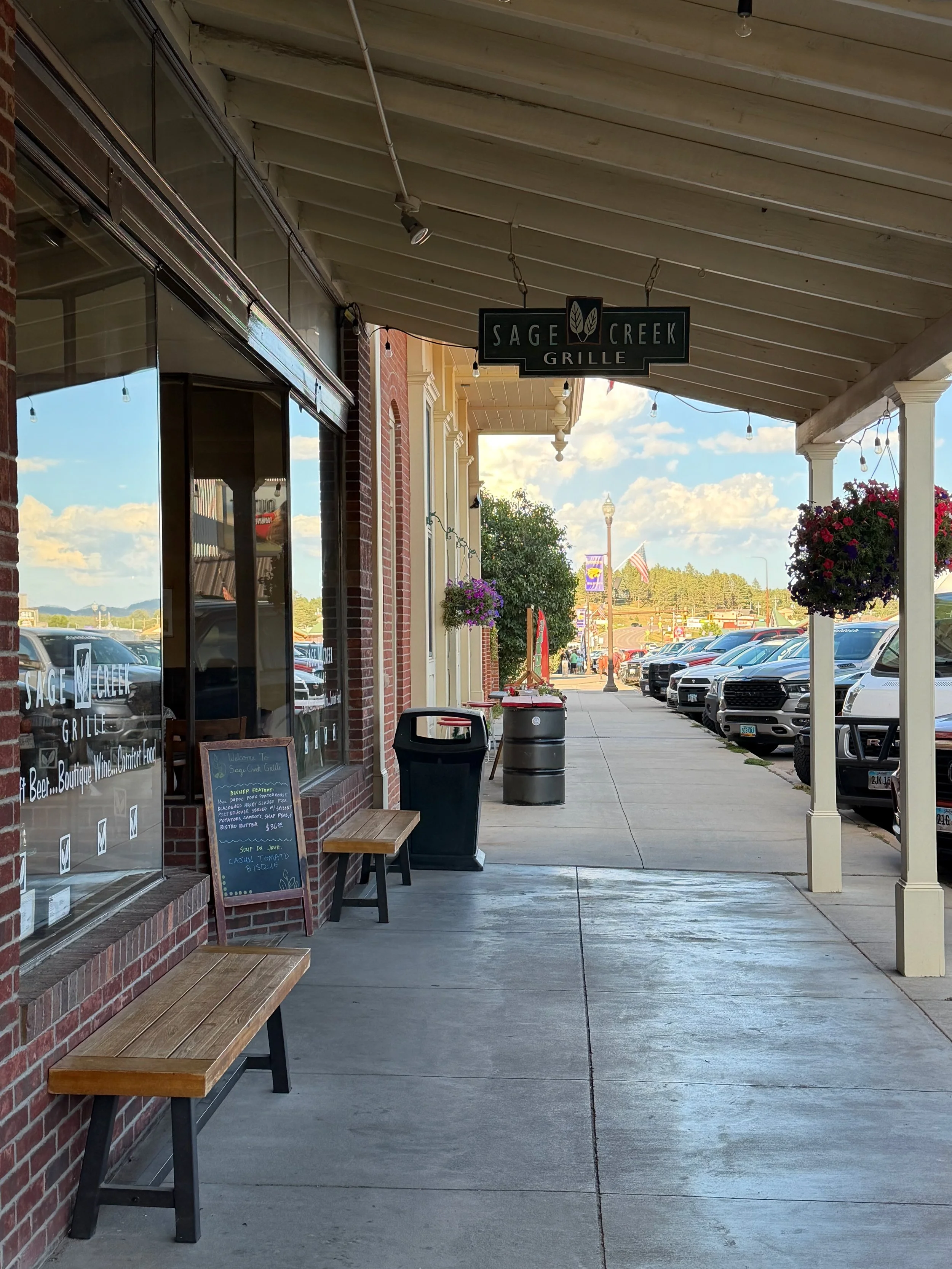 Entrance to Sage Creek Grille