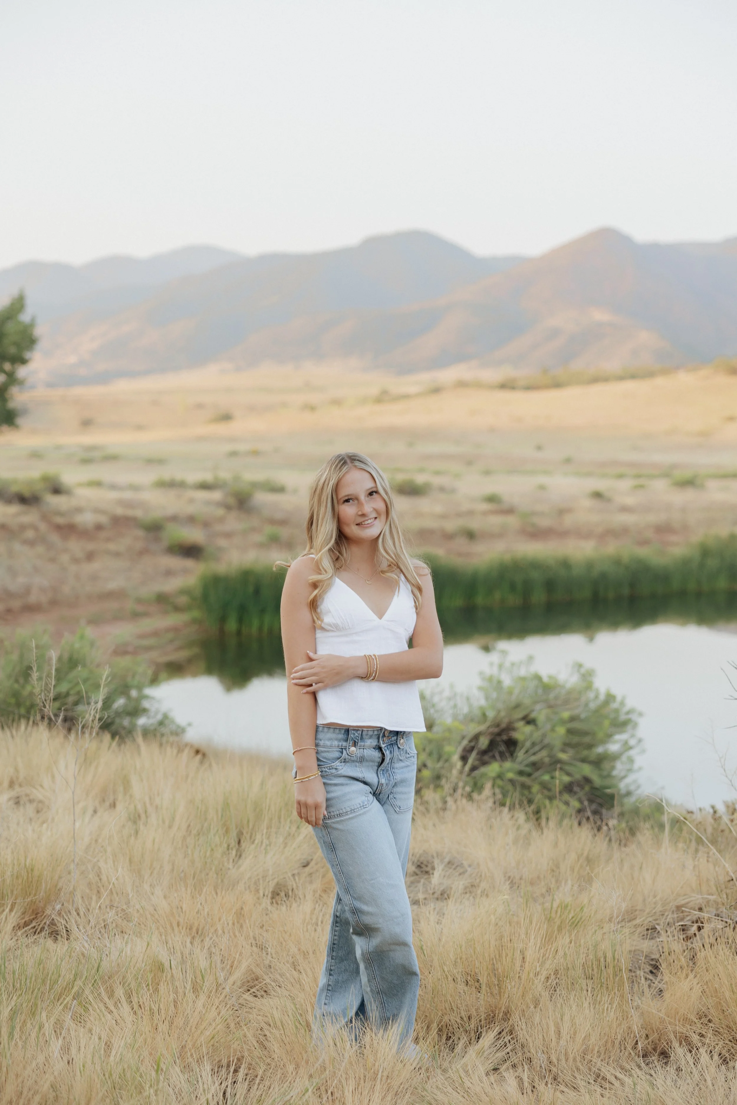 highlands ranch senior photos