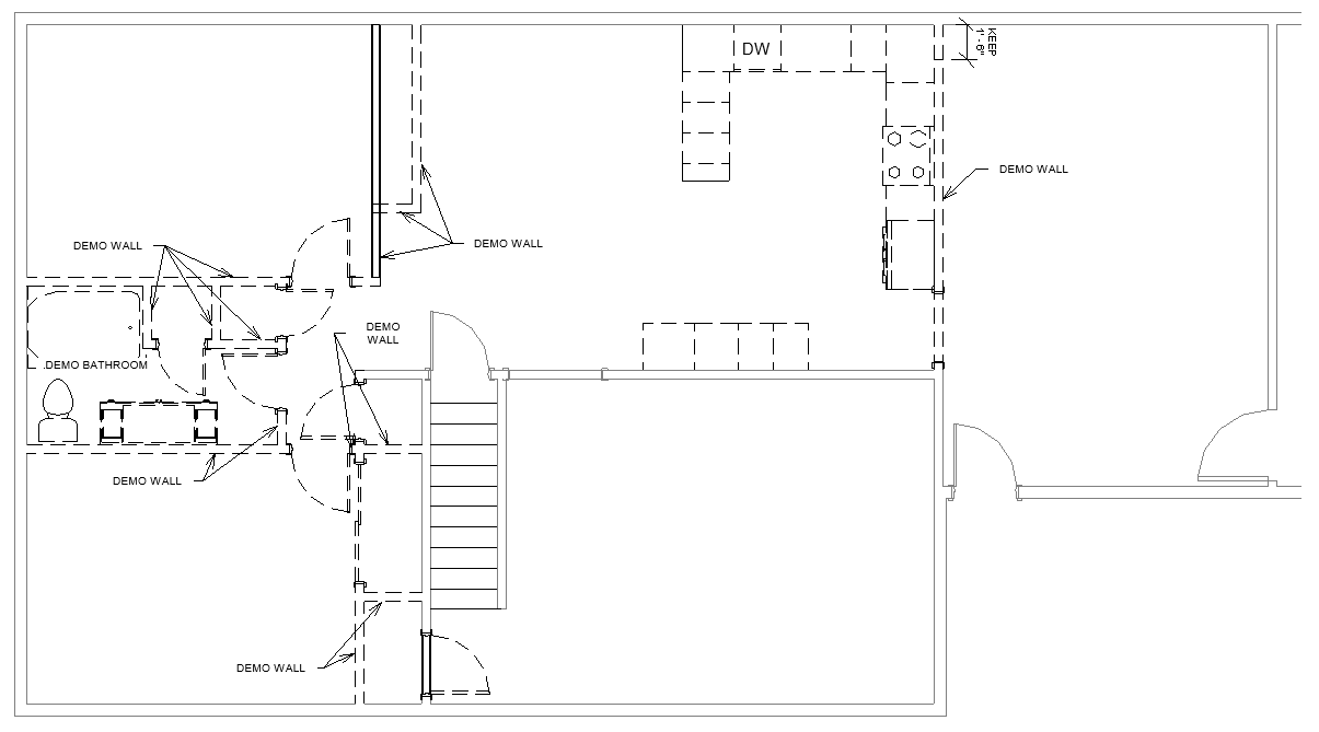02 - Existing Demolition Plan