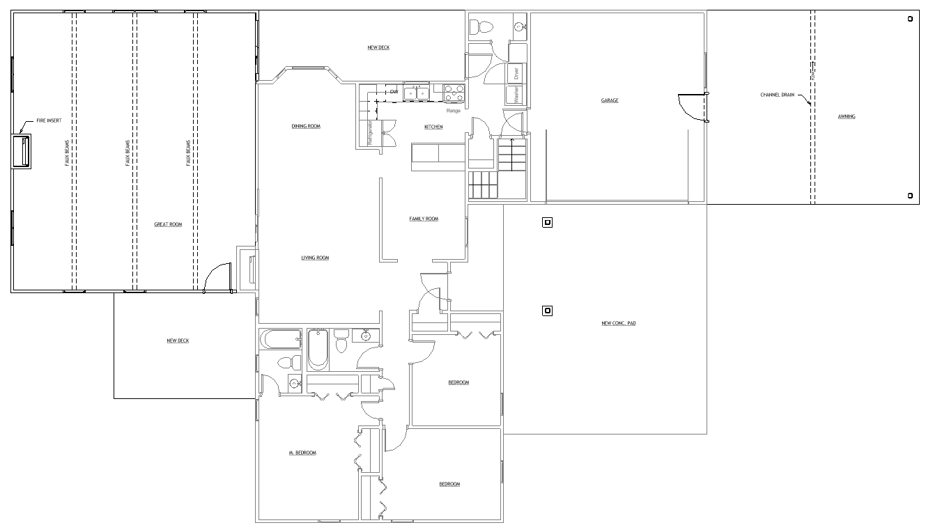 03 - Proposed Main Floor Plan