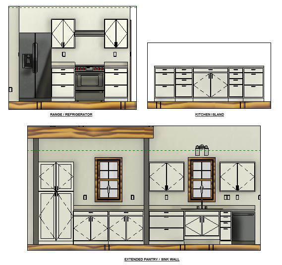 06 - Kitchen Cabinetry Elevations