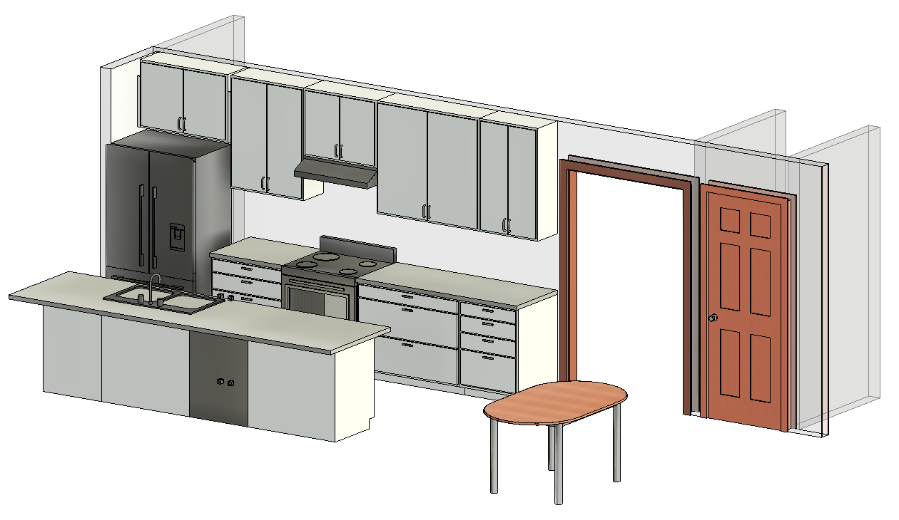 06 - Kitchen Focused 3D