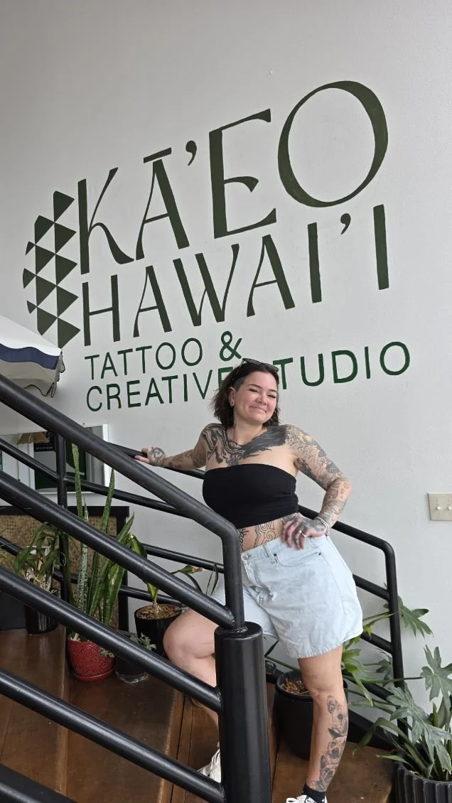 Guest spot @ Kaeo Hawaii Tattoo Studio