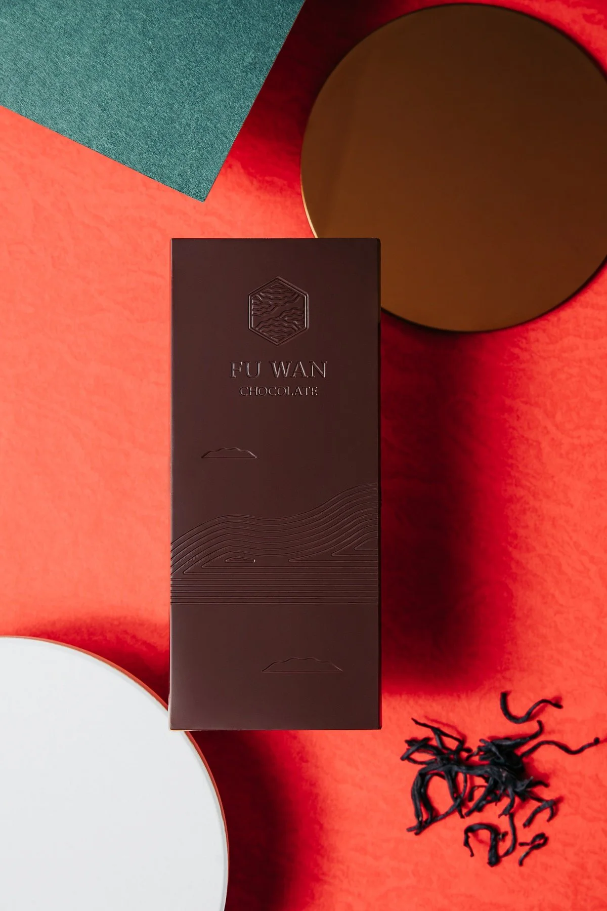 Fu Wan Chocolate – 62% - Jade Rouge - Ruby - Red Jade Tea Chocolate